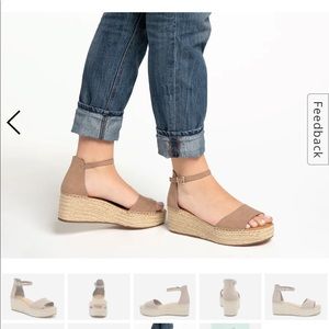 FEDRICK ESPADRILLE WEDGE SANDAL